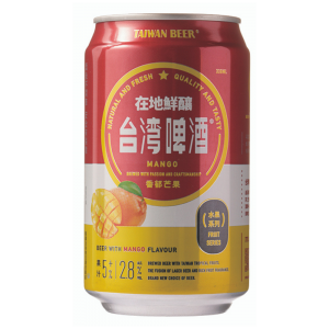 台湾 マンゴービール 台湾啤酒 香郁芒果 330ml
